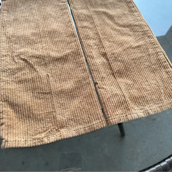 SOLD🤎L'AGENCE Oriana Corduroy High Rise Straight Leg Jean Pants in Tan - Size 25 - Picture 11 of 16